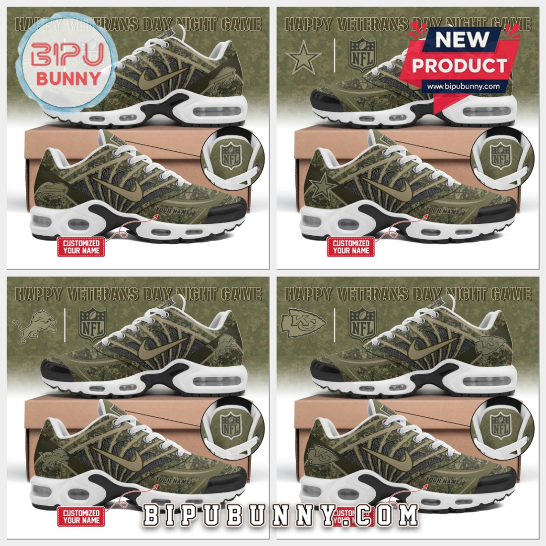 NFL x Happy Veteran Day Air Max Plus Shoes NFL x Happy Veteran Day Air Max Plus Shoes