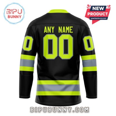 NHL Seattle Kraken 2025 Honoring Firefighters Hockey Jersey