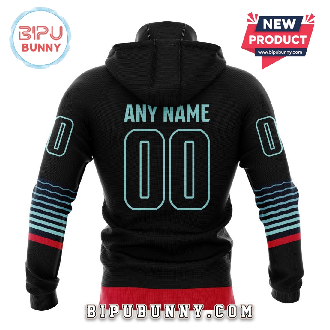 NHL Seattle Kraken Alternate Design Hoodie NHL Seattle Kraken Alternate Design Hoodie