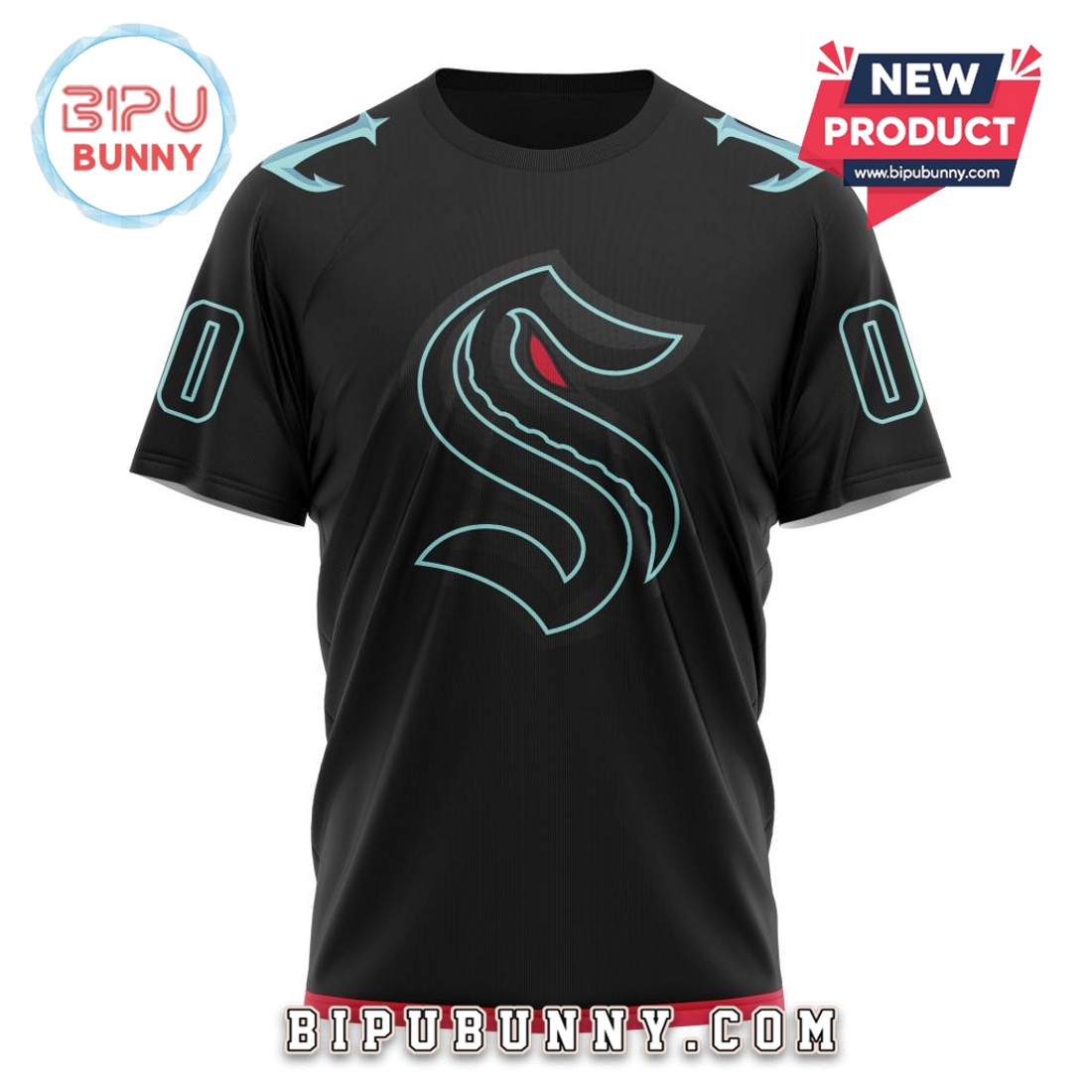 NHL Seattle Kraken Alternate Design Hoodie NHL Seattle Kraken Alternate Design Hoodie