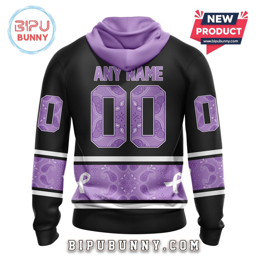 NHL Seattle Kraken Hockey Fight Cancer Hoodie NHL Seattle Kraken Hockey Fight Cancer Hoodie