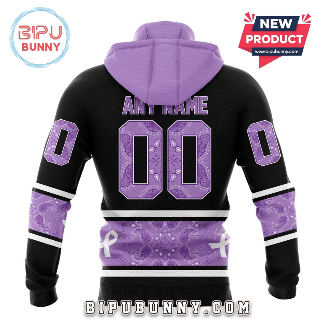 NHL Seattle Kraken Hockey Fight Cancer Hoodie NHL Seattle Kraken Hockey Fight Cancer Hoodie