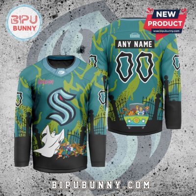 NHL Seattle Kraken Scooby-Doo Hockey Jersey