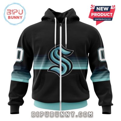 NHL Seattle Kraken Special Black And Gradient Hoodie