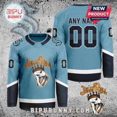 NHL Seattle Kraken x Jelly Roll Hockey Jersey