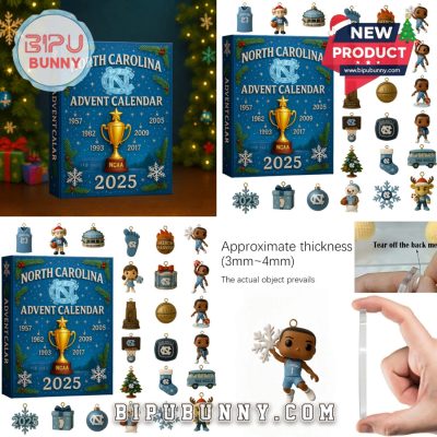 North Carolina Tar Heels Advent Calendar 2025