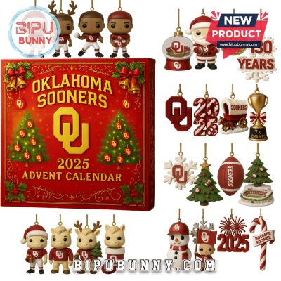 Oklahoma Sooners Football Advent Calendar 2025