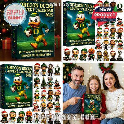 Oregon Ducks 131th Anniversary Advent Calendar
