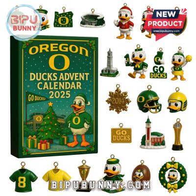 Oregon Ducks Football Advent Calendar 2025