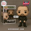 D.D. Verni Funko Pop figure of the bassist from Overkill in a black leather jacket.