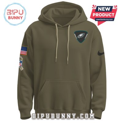 Philadelphia Eagles NFL Salute to Service Hoodie 2025