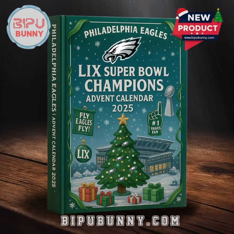 Philadelphia Eagles Super Bowl LIX Champions Advent Calendar
