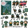 Philadelphia Eagles mini-figure collection with LIX Super Bowl ornaments and advent calendar!