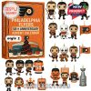 Orange Philadelphia Flyers 58th Anniversary Advent Calendar box with dimensions shown!
