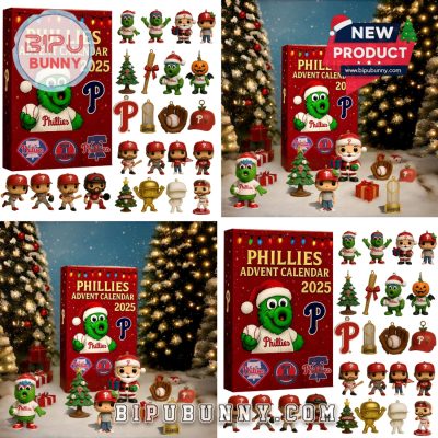 Philadelphia Phillies 142th Anniversary Advent Calendar