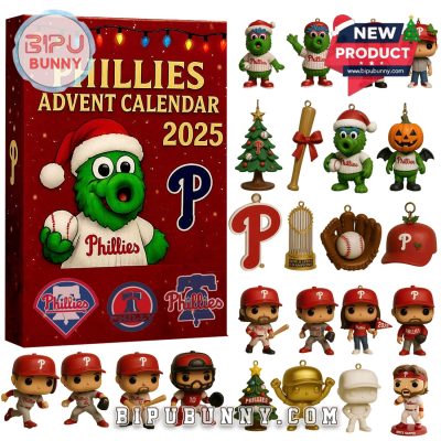 Philadelphia Phillies 142th Anniversary Advent Calendar