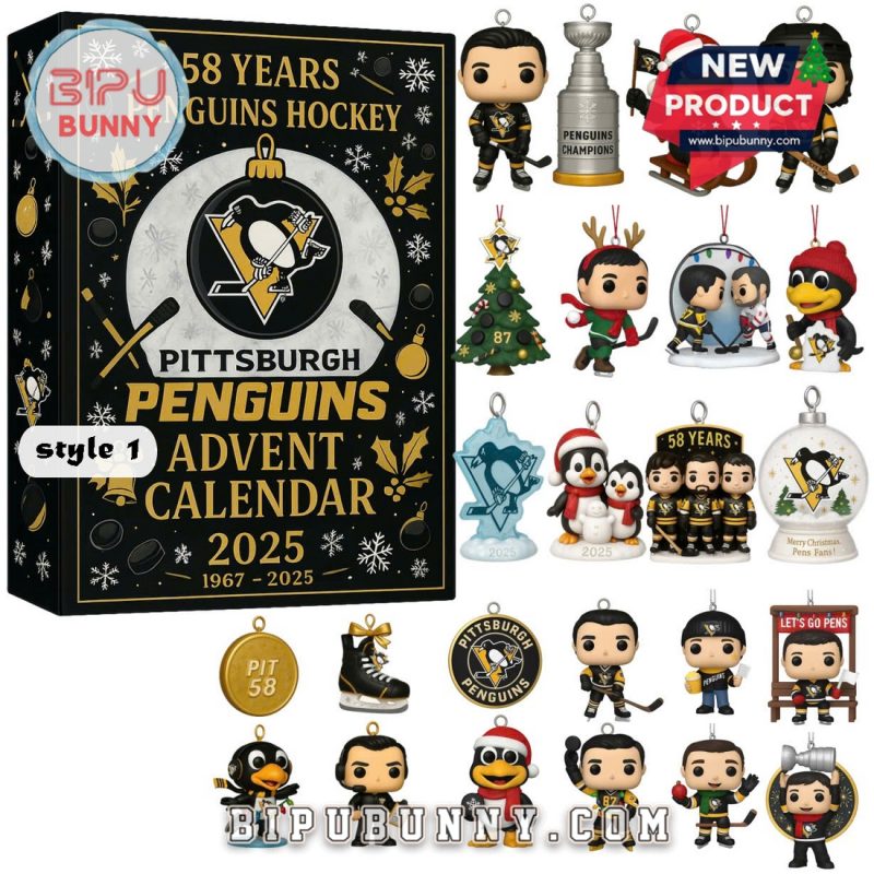Pittsburgh Penguins 58th Anniversary Advent Calendar