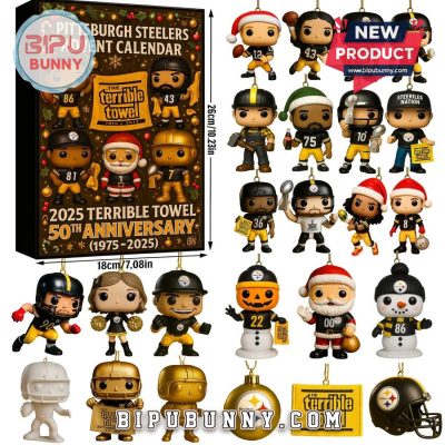 Pittsburgh Steelers 50th Anniversary Advent Calendar 2025