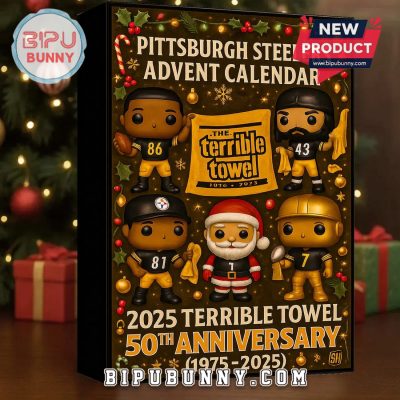 Pittsburgh Steelers 50th Anniversary Advent Calendar 2025