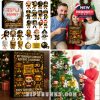 Pittsburgh Steelers Advent Calendar featuring 24 collectible figures, including legendary players and festive characters.