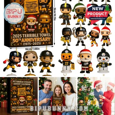 Pittsburgh Steelers Advent Calendar 50th Anniversary