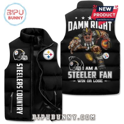 Pittsburgh Steelers Custom Puffer Jacket 2025