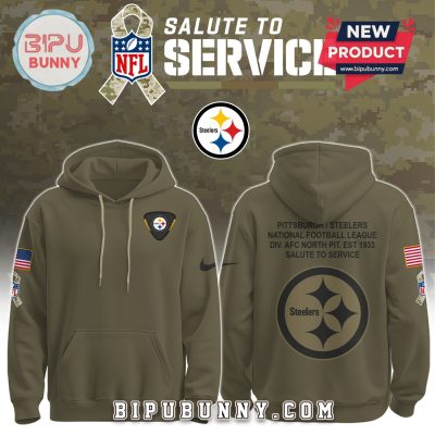 Pittsburgh Steelers NFL Salute to Service Hoodie 2025