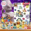Pokémon Advent calendar with collectible Pokémon figures, featuring characters like Pikachu and Charmander.