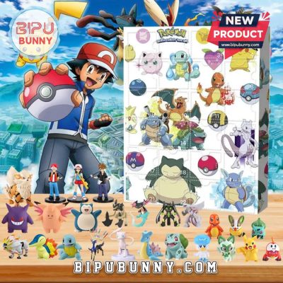 Pokémon Advent Calendar, The One With 24 Little Doors