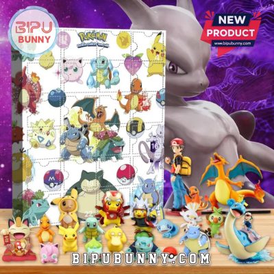 Pokémon Advent Calendar, The One With 24 Little Doors
