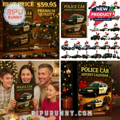 Police Car Advent Calendar 2025