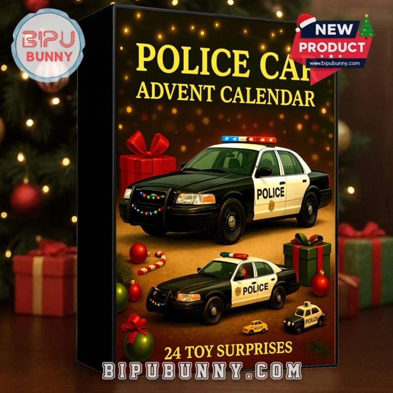 Police Car Advent Calendar 2025