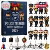Police Tribute Advent Calendar 2025 box with miniature police figures and ornaments displayed.