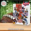 Action-packed NFL Advent Calendar with collectible figures and player images behind each numbered door.