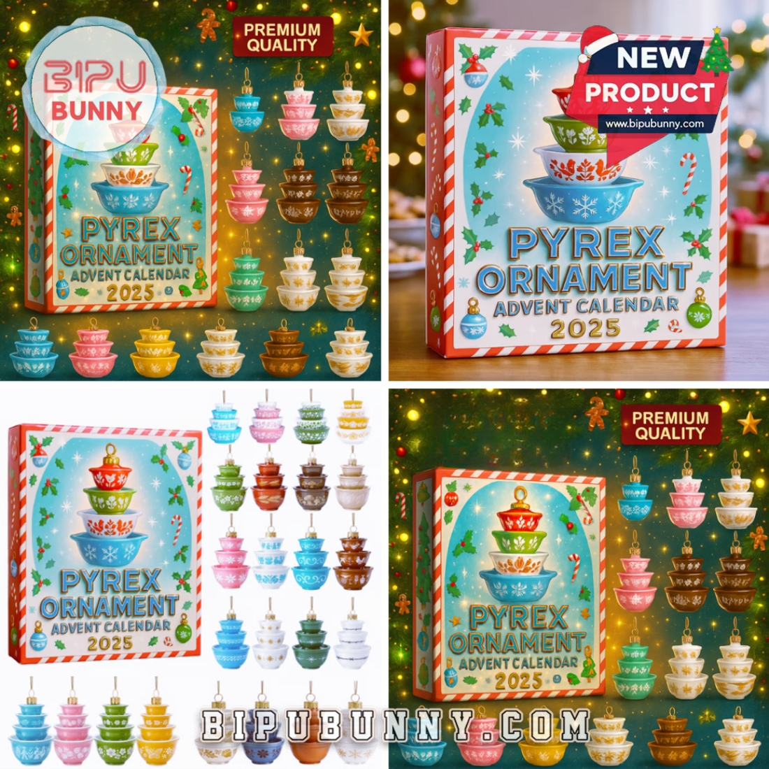 Pyrex Ornament Advent Calendar 2025 Pyrex Ornament Advent Calendar 2025