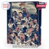Real Madrid advent calendar displaying players' portraits and the team's logo.