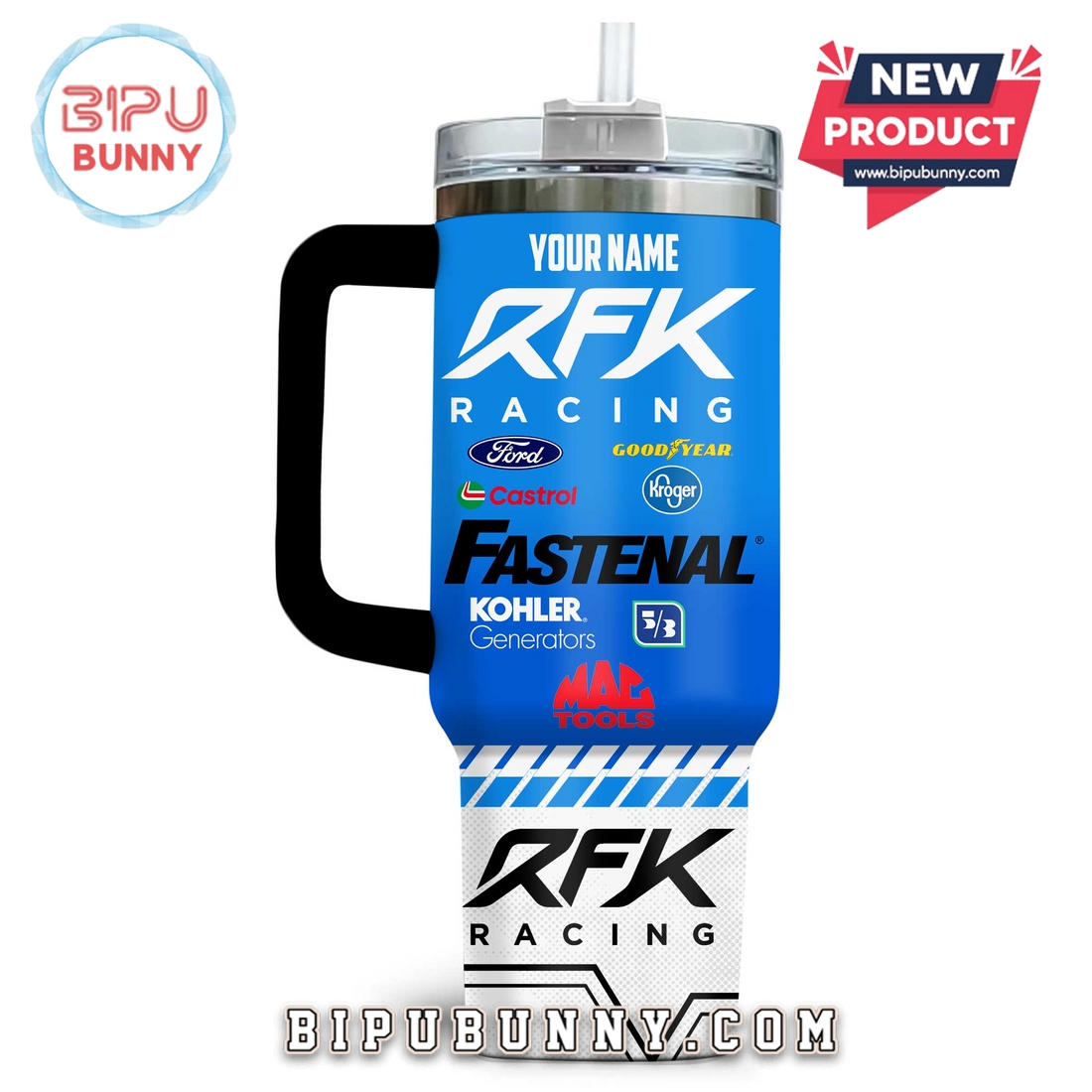 RFK Racing Custom Stanley Tumbler 40oz RFK Racing Custom Stanley Tumbler 40oz