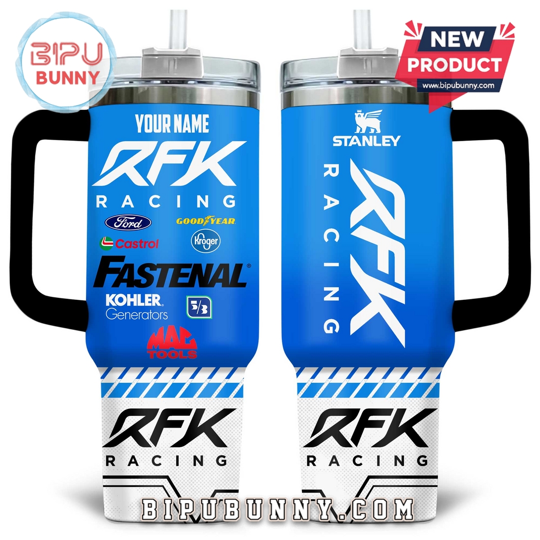 RFK Racing Custom Stanley Tumbler 40oz RFK Racing Custom Stanley Tumbler 40oz
