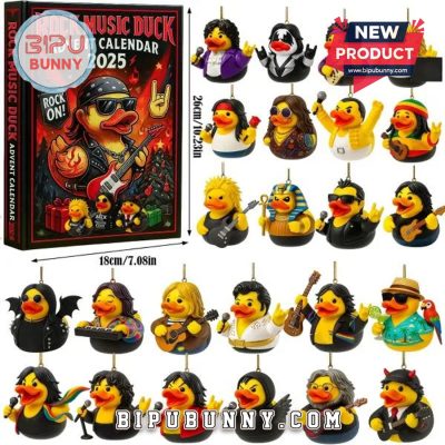 Rock Music Duck Advent Calendar 2025