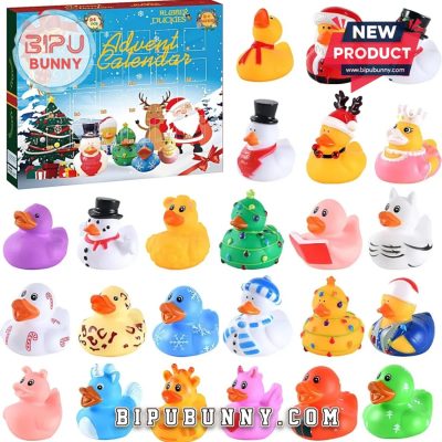 Rubber Ducks Toys Advent Calendar 2025 For Kids
