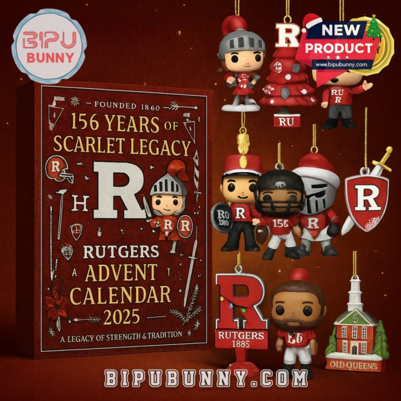 Rutgers Scarlet Knights 156 Years Anniversary Advent Calendar