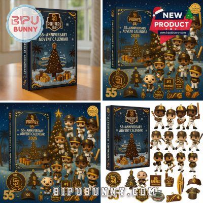 San Diego Padres 55th Anniversary Advent Calendar