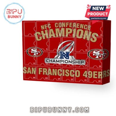 San Francisco 49ers 2025 Champions Advent Calendar