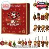 Close-up of the San Francisco 49ers 80th Anniversary Advent Calendar box!