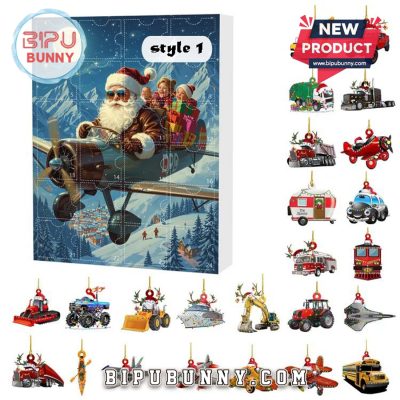 Santa’s Christmas Train Advent Calendar 2025
