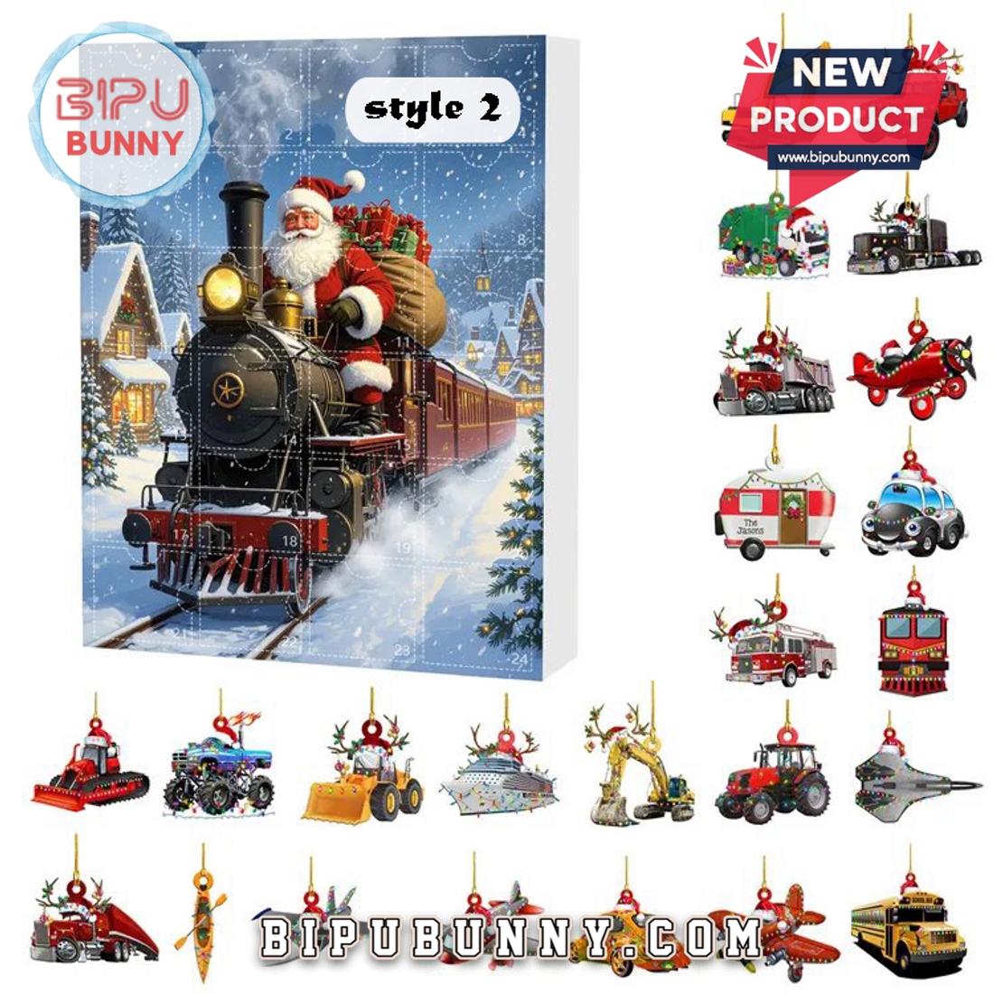 Santa’s Christmas Train Advent Calendar 2025 Santa’s Christmas Train Advent Calendar 2025