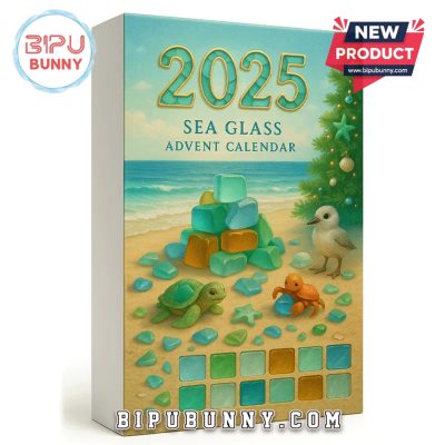 Sea Glass Christmas Tree Advent Calendar 2025