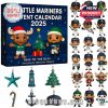 Seattle Mariners 2025 Advent Calendar with Pop style player and mascot figures and ornaments!