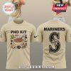Beige Pho Kit Mariners t-shirt with pho bowl design on the front and Mariners logo on the back!
