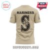Back view of Pho Kit Mariners t-shirt with Mariners compass logo!